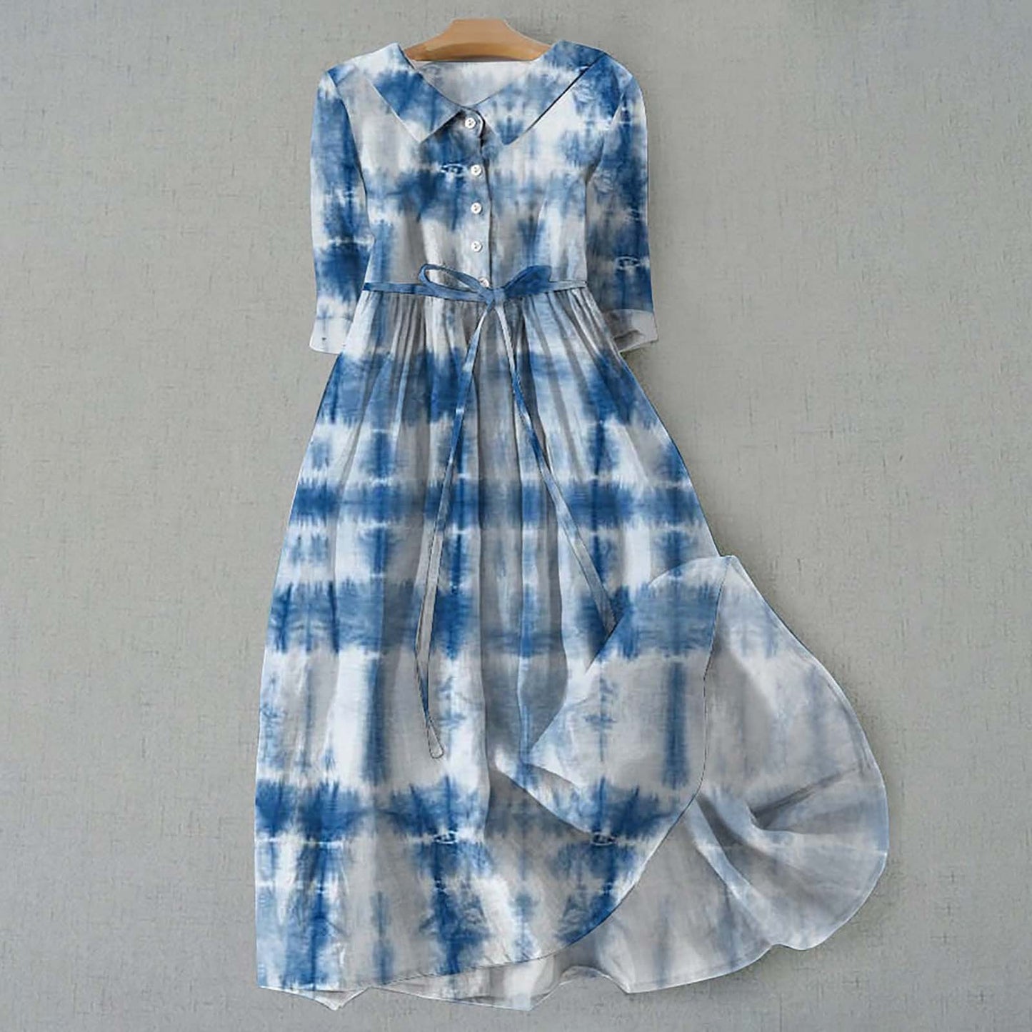 Women's Fashion Personalized Bohemian Printing Dress (Imported)