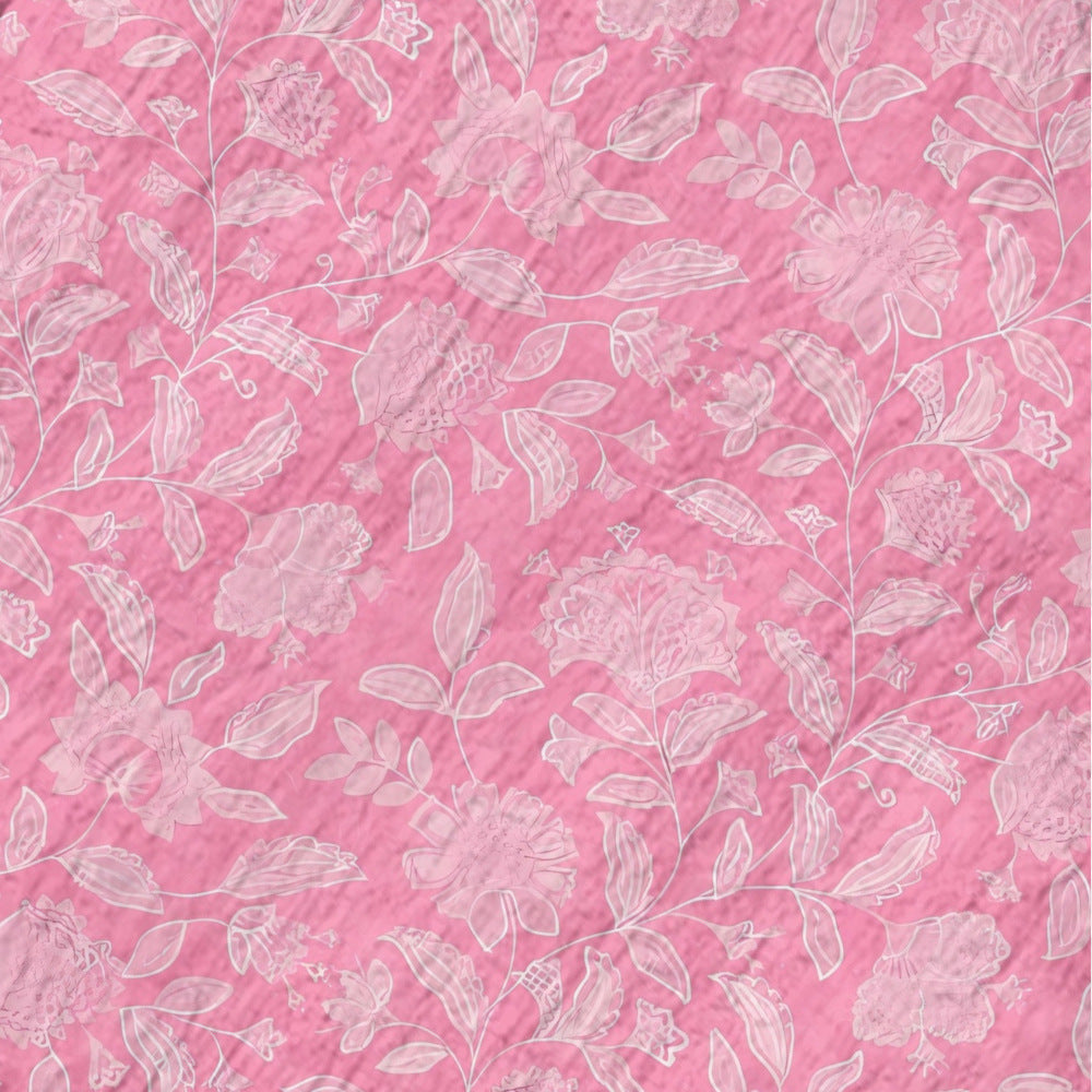 Women's Spring And Summer New Digital Printing Large Width V-neck Long-sleeve Dress (Imported)